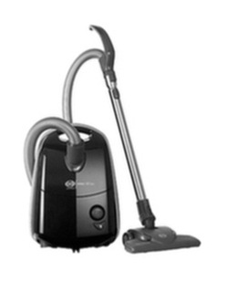 Sebo 91604GB Airbelt E1 Pet Cylinder Vacuum Cleaner, Onyx Black